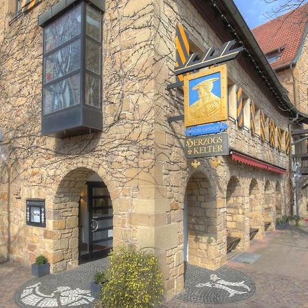 Herzogskelter Restaurant Hotel Güglingen Exteriör bild