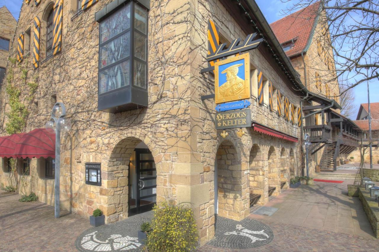 Herzogskelter Restaurant Hotel Güglingen Exteriör bild