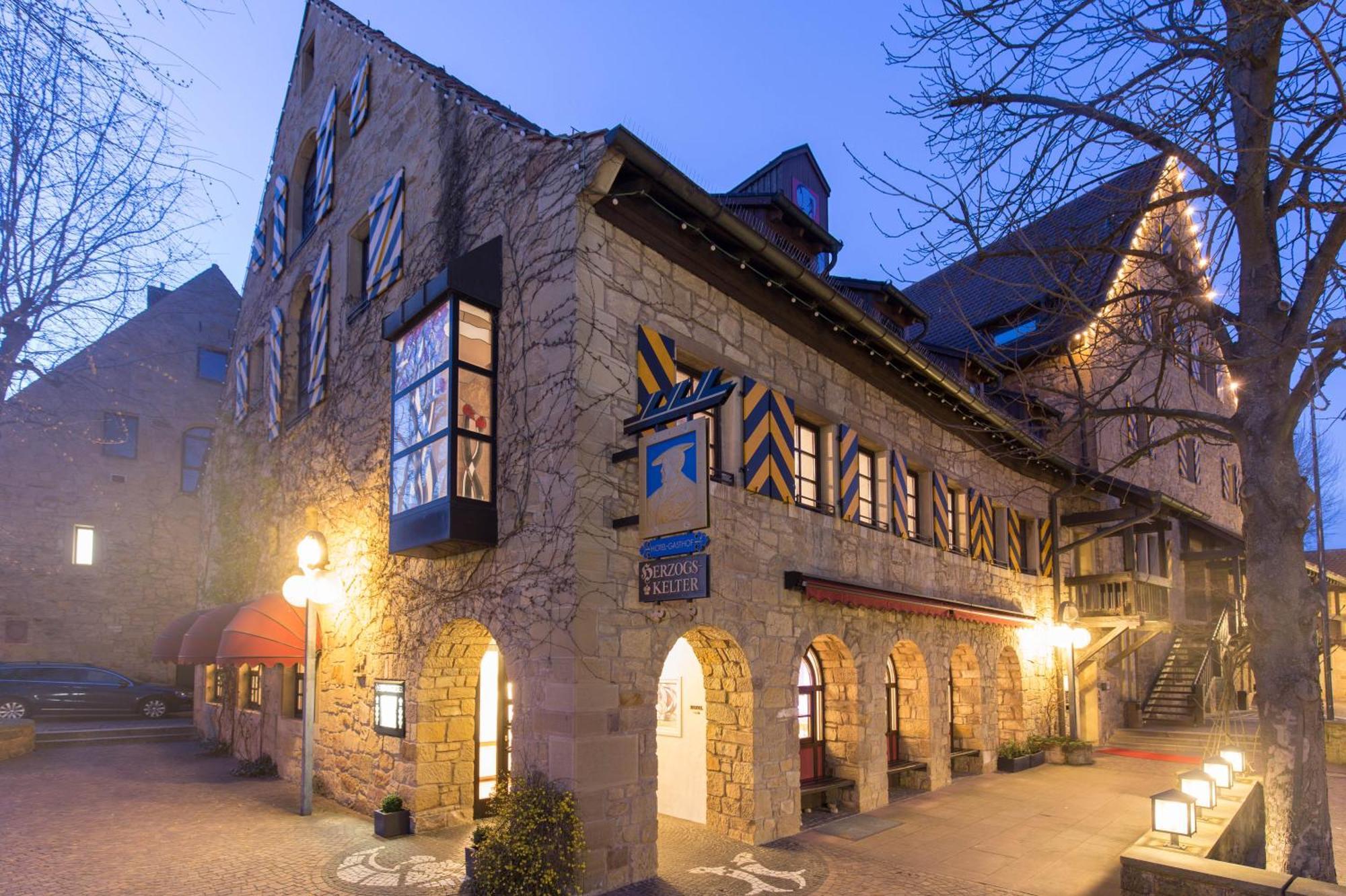 Herzogskelter Restaurant Hotel Güglingen Exteriör bild